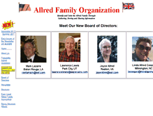 Tablet Screenshot of allredfamily.com